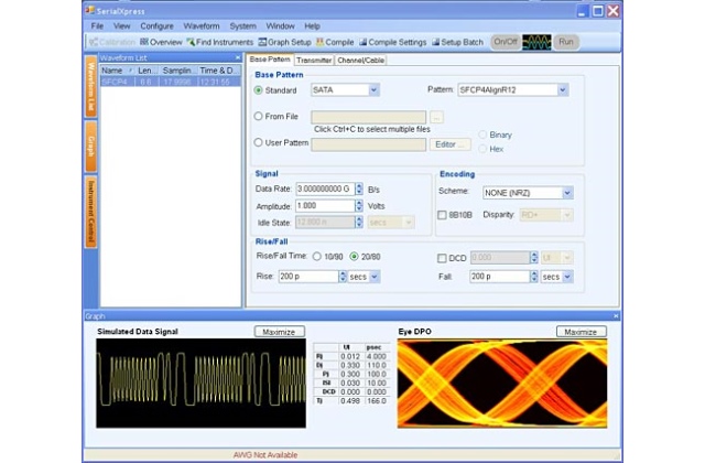 Программное обеспечение SerialXpress® для генераторов сигналов произвольной формы